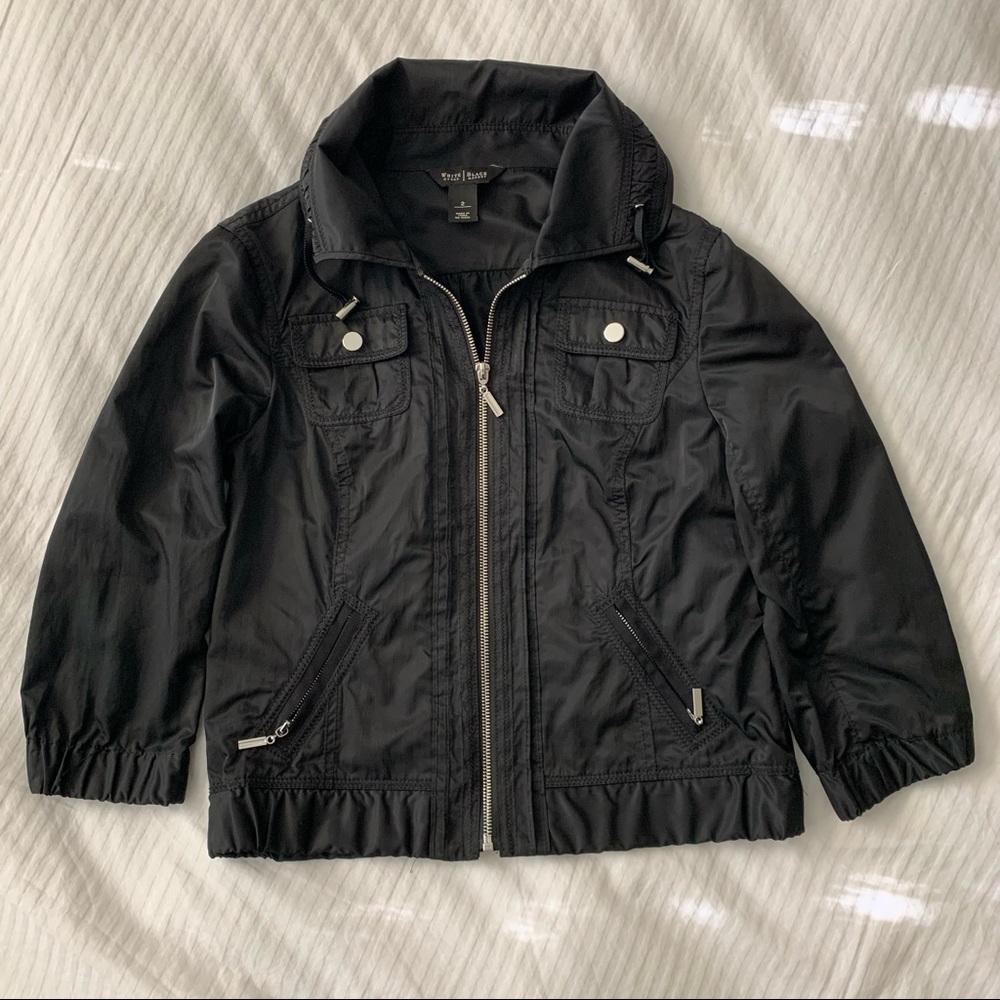 White House Black Market cropped jacket